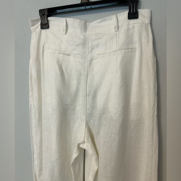 FARM Rio Cream Wide-Leg Pants - Picture 4 of 8